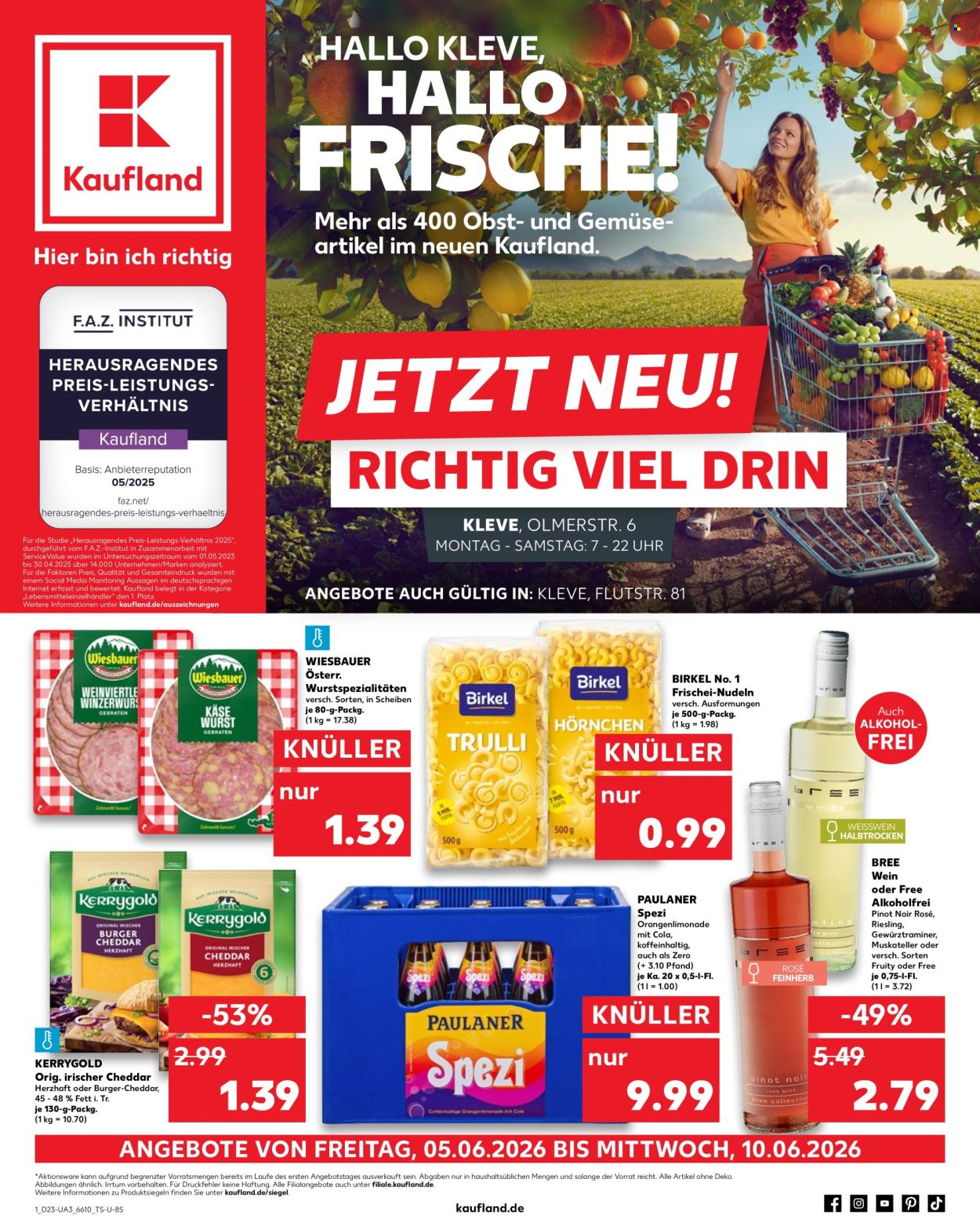 Kaufland Prospekte  - 4.06.2026 - 10.06.2026. Seite 1