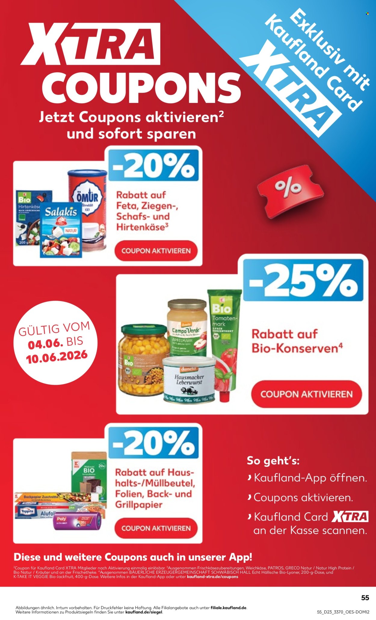 Kaufland Prospekte  - 4.06.2026 - 10.06.2026. Seite 55