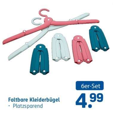Faltbare Kleiderbügel