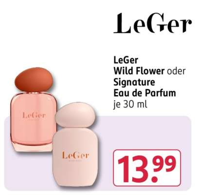 LeGer Wild Flower oder Signature Eau de Parfum