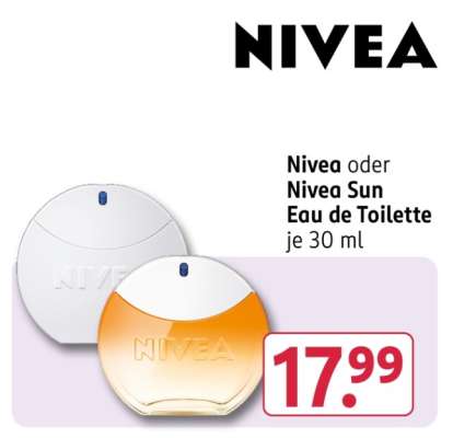 Nivea oder Nivea Sun Eau de Toilette