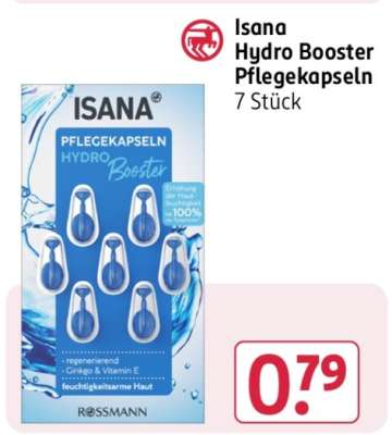 Isana Hydro Booster Pflegekapseln