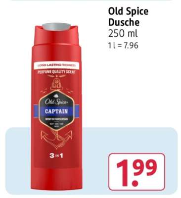 OLD SPICE Dusche