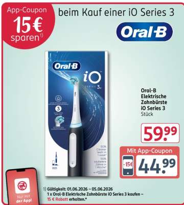 Oral-B Elektrische Zahnbürste iO Series 3 Stück