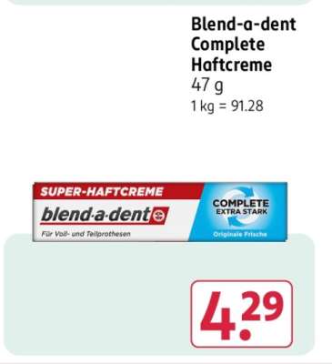 Blend-a-dent Complete Haftcreme