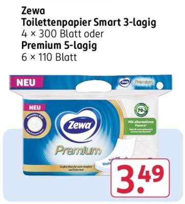 Zewa Toilettenpapier Smart 3-lagig