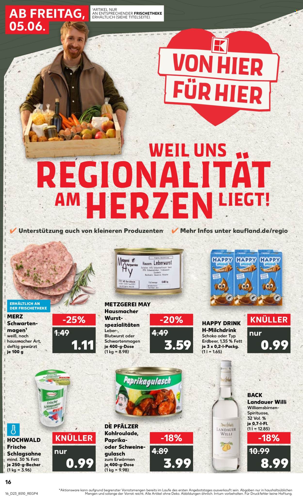 Kaufland Prospekte  - 4.06.2026 - 10.06.2026. Seite 16