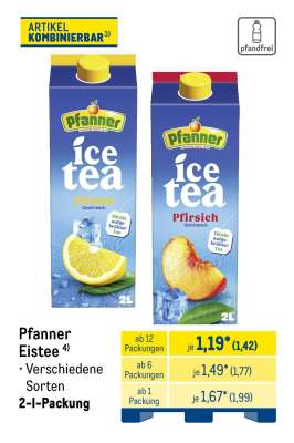 Pfanner Eistee