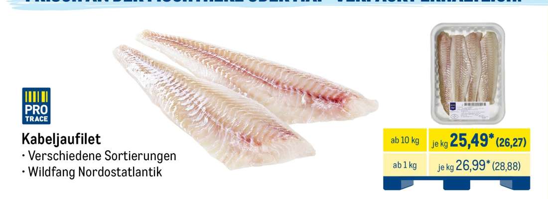 Kabeljaufilet