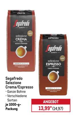 Segafredo Selezione Crema/Espresso