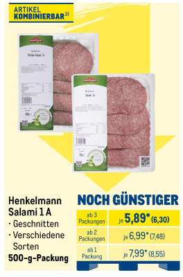 Henkelmann Salami 1 A