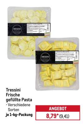 Tressini Frische gefüllte Pasta