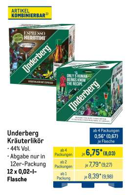 Underberg Kräuterlikör