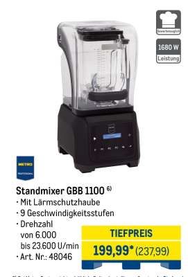 Standmixer GBB 1100