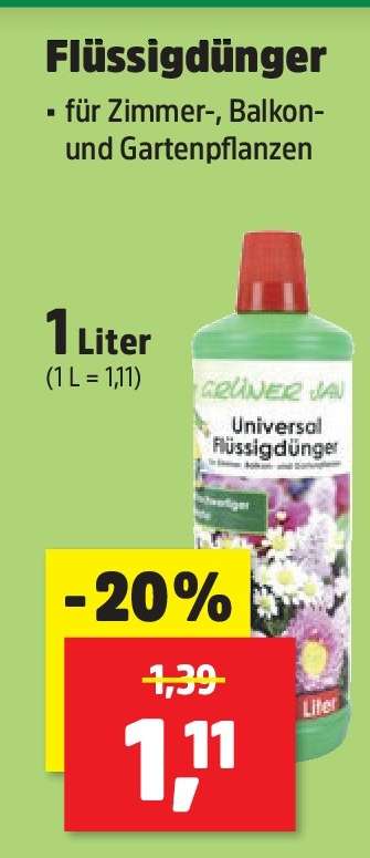 Flüssigdünger