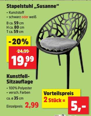 Stapelstuhl „Susanne“