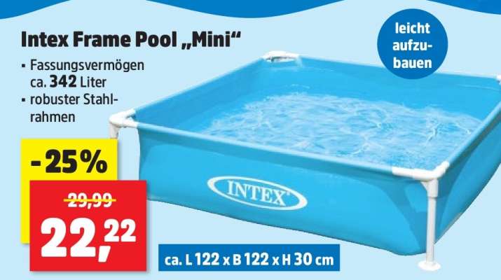 Intex Frame Pool „Mini“