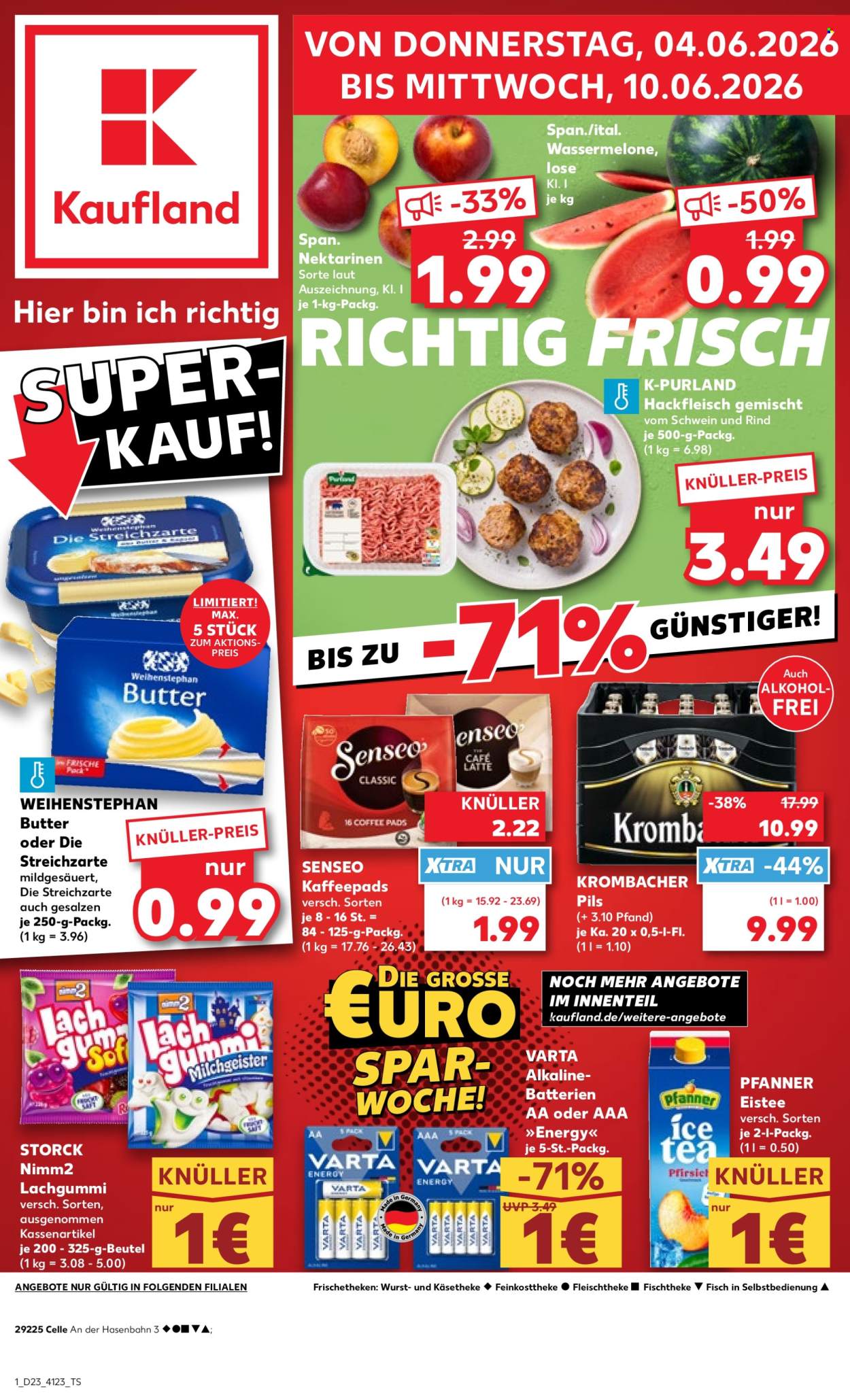 Kaufland Prospekte  - 4.06.2026 - 10.06.2026. Seite 1
