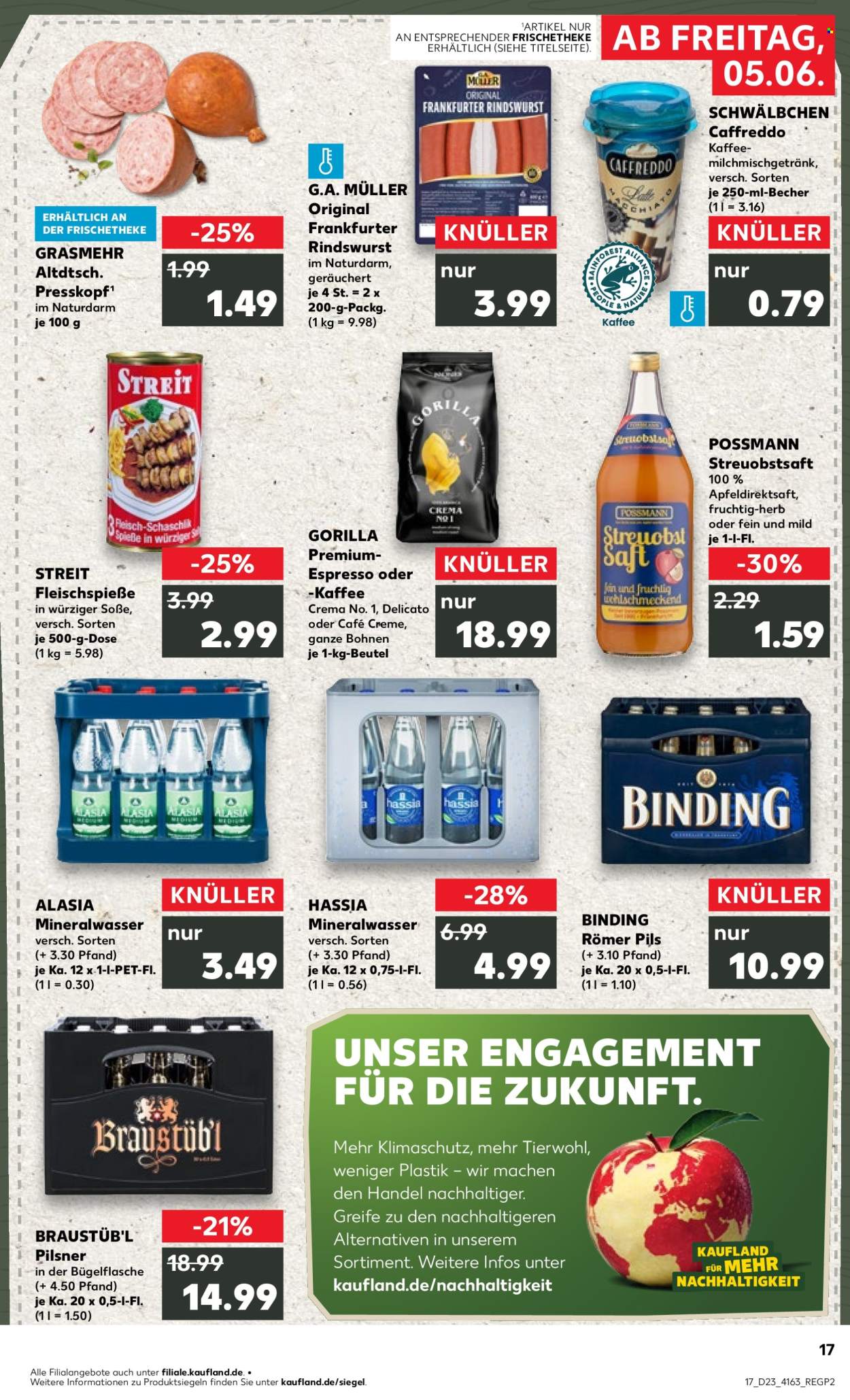 Kaufland Prospekte  - 4.06.2026 - 10.06.2026. Seite 17