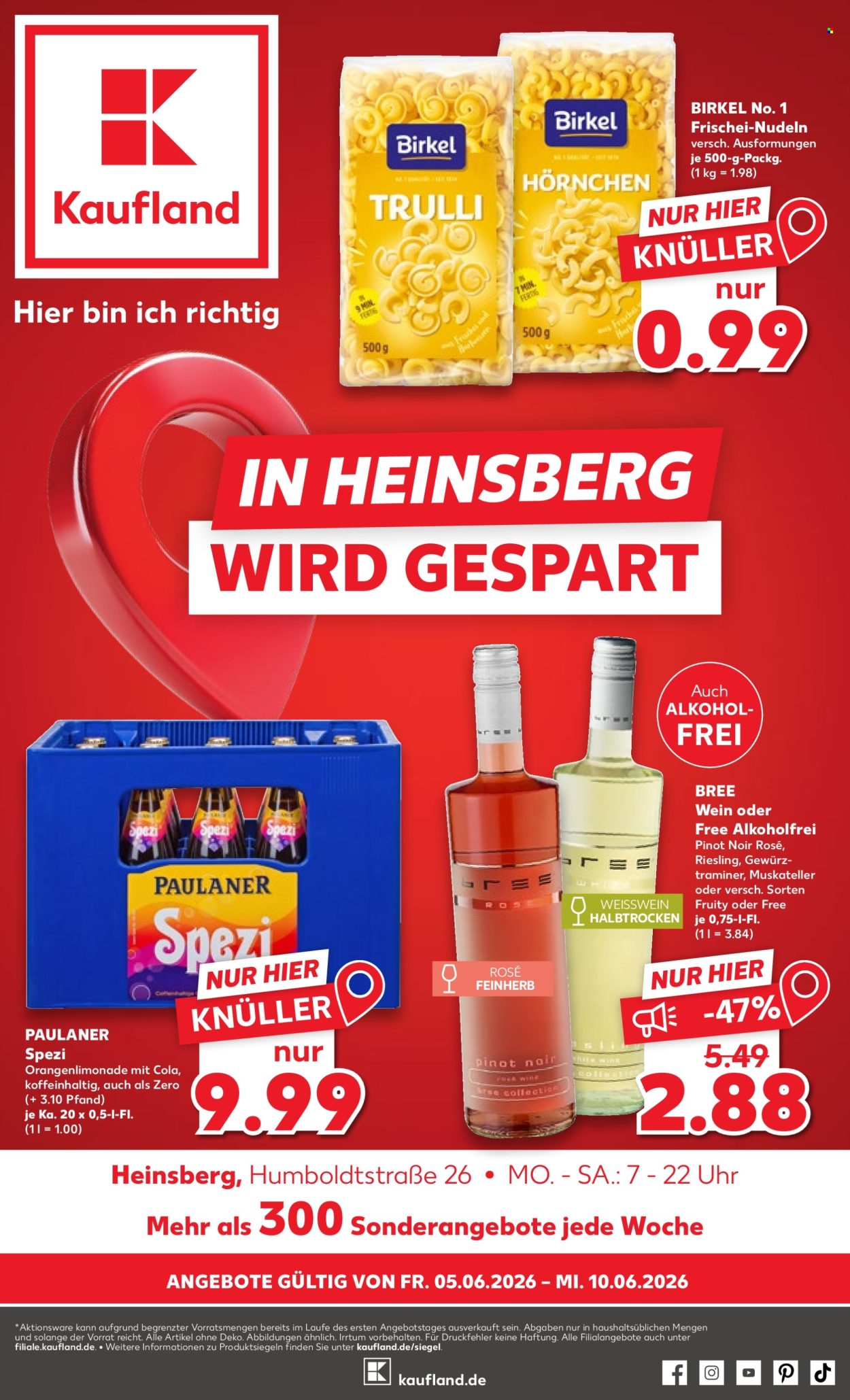 Kaufland Prospekte  - 4.06.2026 - 10.06.2026. Seite 1