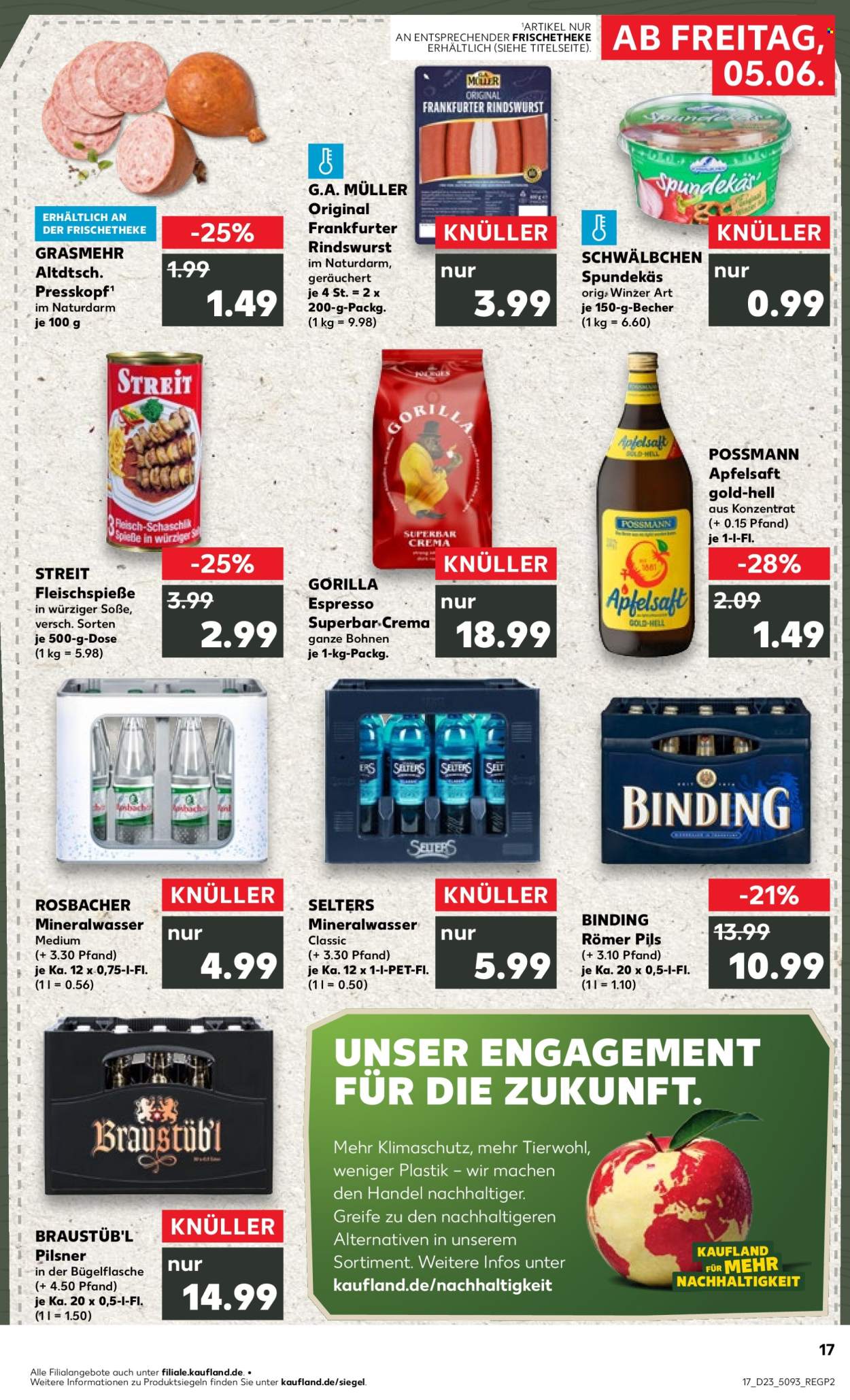 Kaufland Prospekte  - 4.06.2026 - 10.06.2026. Seite 17
