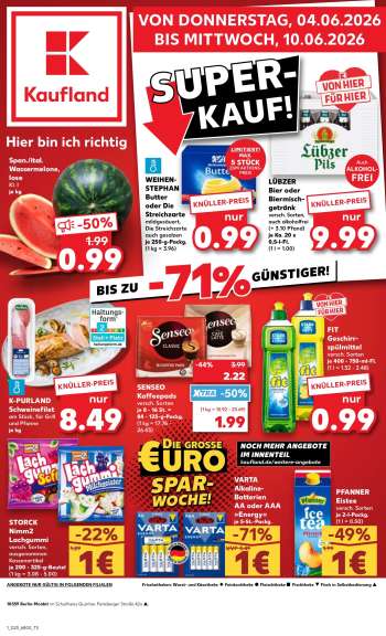 Prospekte Kaufland - 4.06.2026 - 10.06.2026.