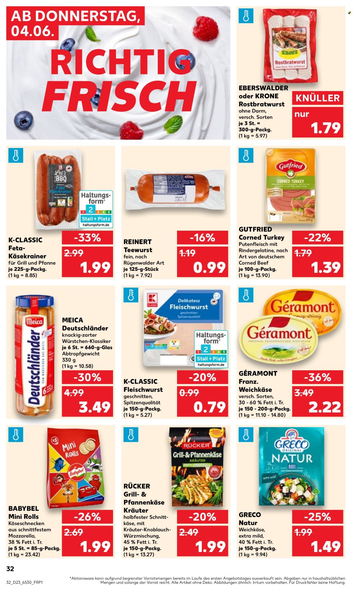 Kaufland Prospekte  - 4.06.2026 - 10.06.2026. Seite 32