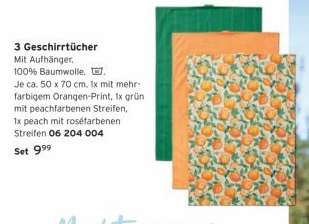 3 Geschirrtücher