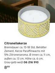 Citronellakerze