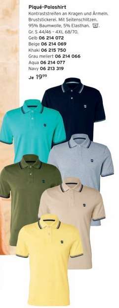 Piqué-Poloshirt