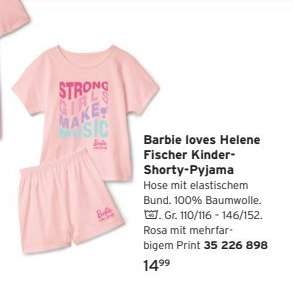 Barbie loves Helene Fischer Kinder-Shorty-Pyjama