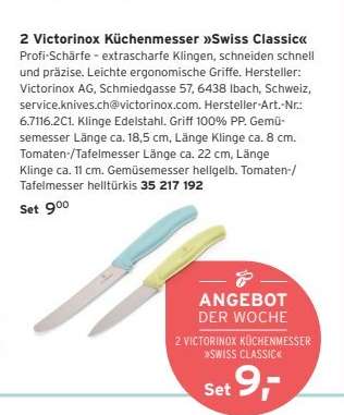 2 Victorinox Küchenmesser »Swiss Classic«