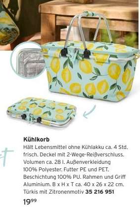 Kühlkorb