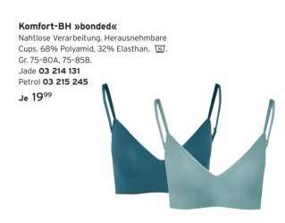 Komfort-BH »bonded«