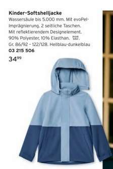Kinder-Softshelljacke