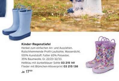 Kinder-Regenstiefel