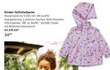 Kinder-Softshelljacke