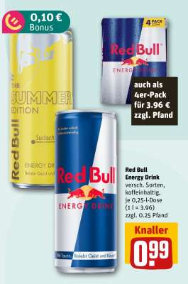 Red Bull Energy Drink*