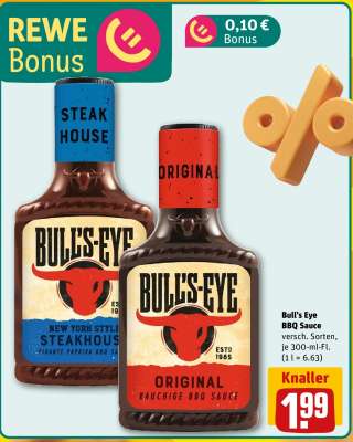 BULL'S EYE BBQ-Sauce