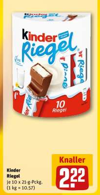 KINDER Riegel