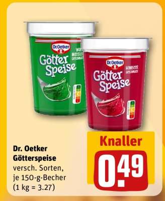 Dr Oetker Götterspeise