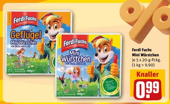 FERDI FUCHS Mini-Würstchen