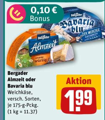 BERGADER Almzeit oder Bavaria Blu