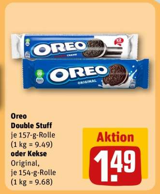 Oreo Double Stuff oder Kekse Original