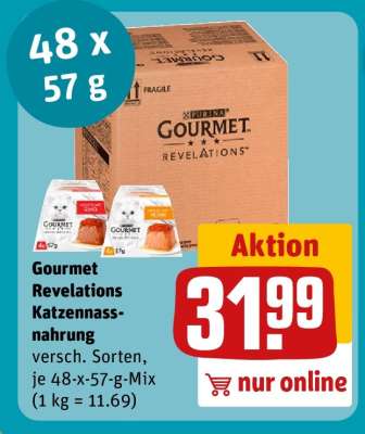 Gourmet Revelations Katzennassnahrung