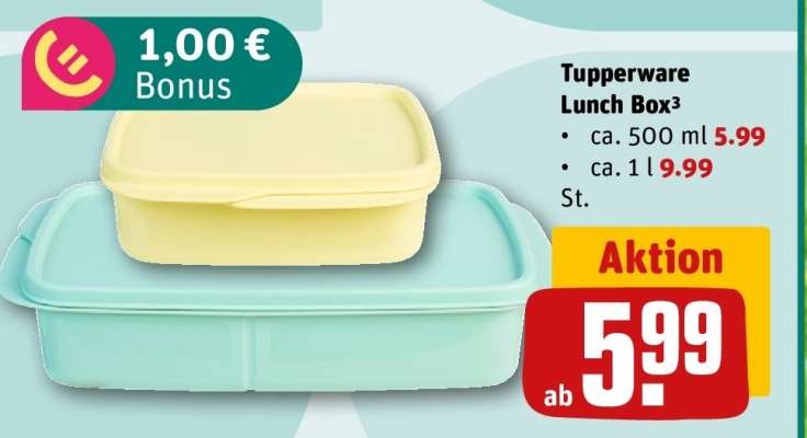 Tupperware Lunch Box³