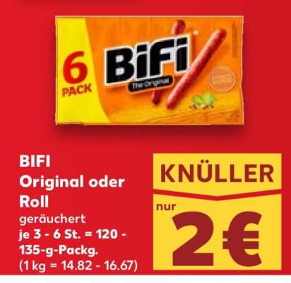 BIFI Original oder Roll