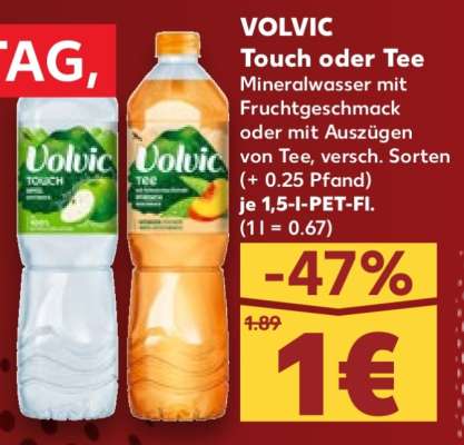 VOLVIC Touch oder Tee