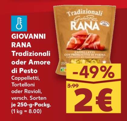 GIOVANNI RANA Tradizionali oder Amore di Pesto