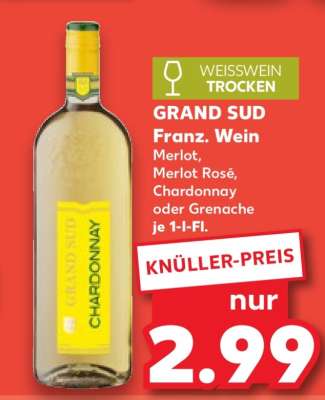 GRAND SUD Franz. Wein